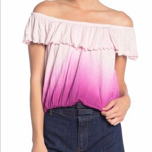Free People Cora Lee Off-the-Shoulder Top NWT